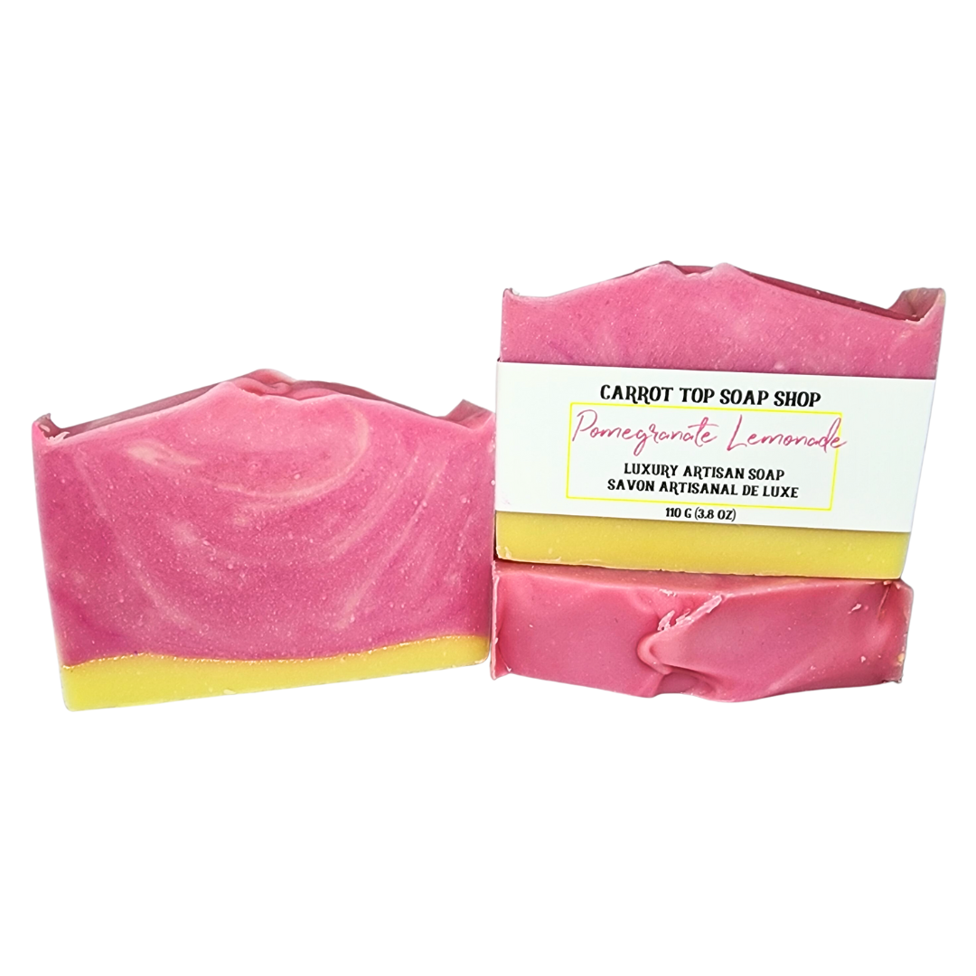 Pomegranate Lemonade Handcrafted Soap