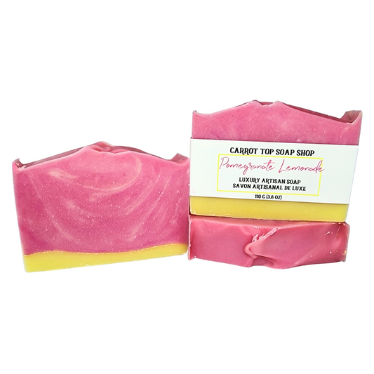 Pomegranate Lemonade Handcrafted Soap