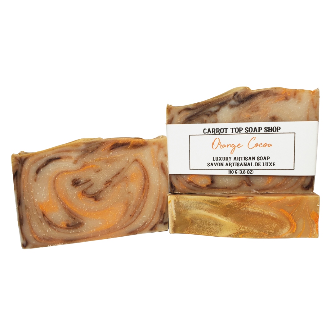 Orange Cocoa Handcrafted Soap
