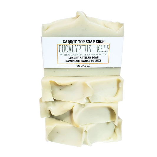 Eucalyptus + Kelp Handcrafted Soap