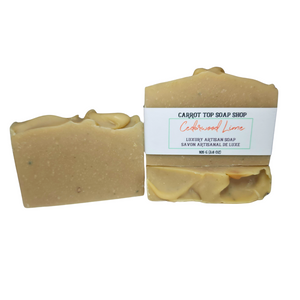 Cedarwood Lime Handcrafted Soap