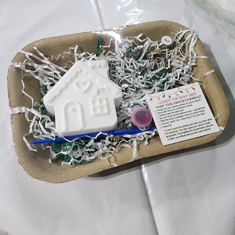 Paint Your Own Bath Bomb Kit - House