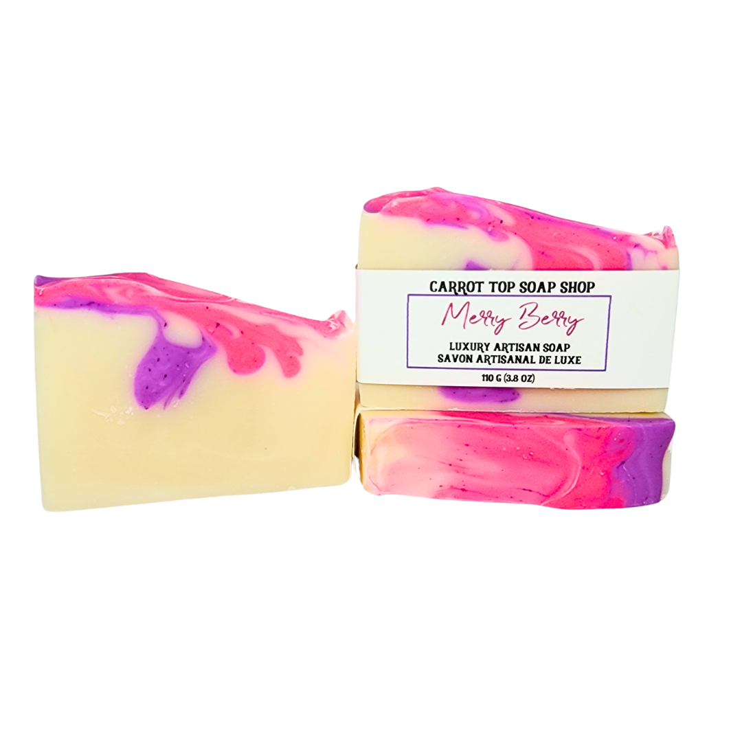 Merry Berry Handcrafted Soap