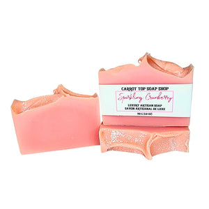 Sparkling Cranberry Handcrafted Soap