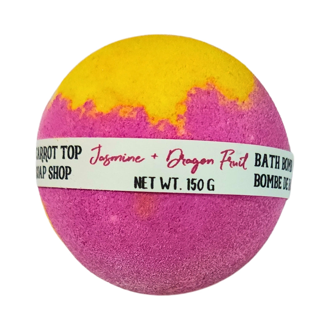 Jasmine + Dragon Fruit Bath Bomb