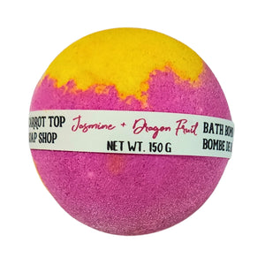 Jasmine + Dragon Fruit Bath Bomb