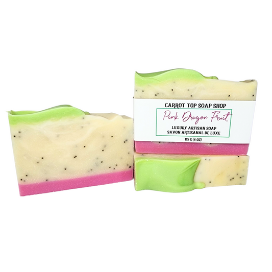 Pink Dragonfruit Handcrafted Soap
