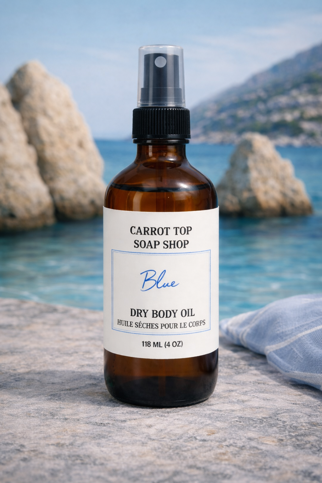 Blue Dry Body Oil - 4 oz