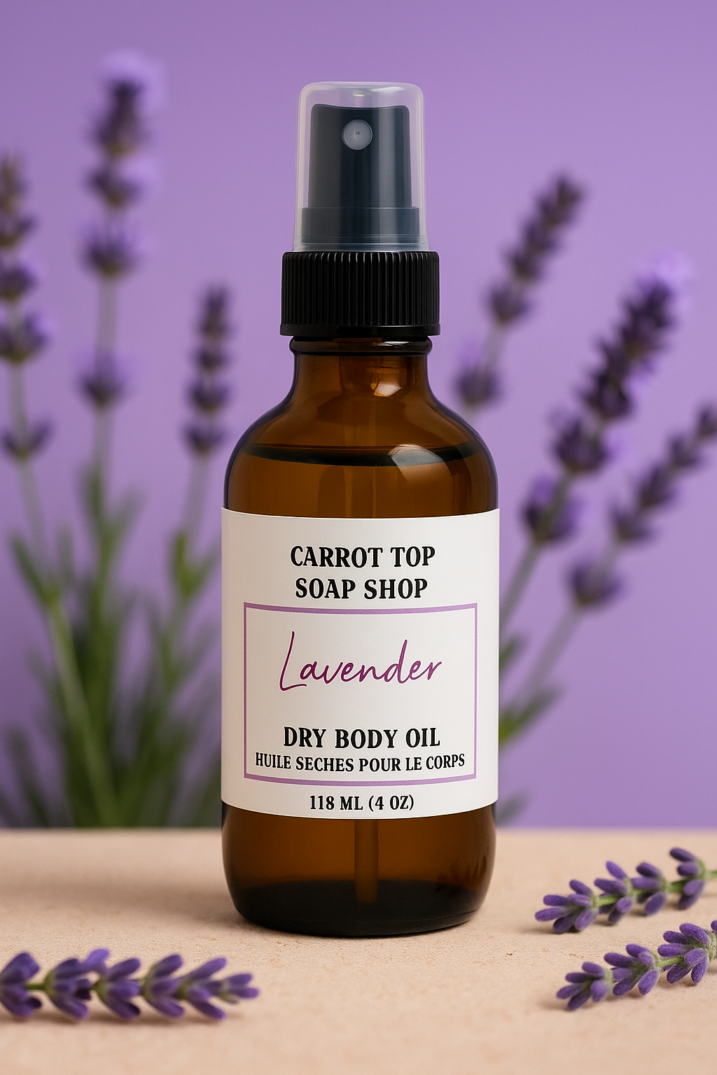 Lavender Dry Body Oil