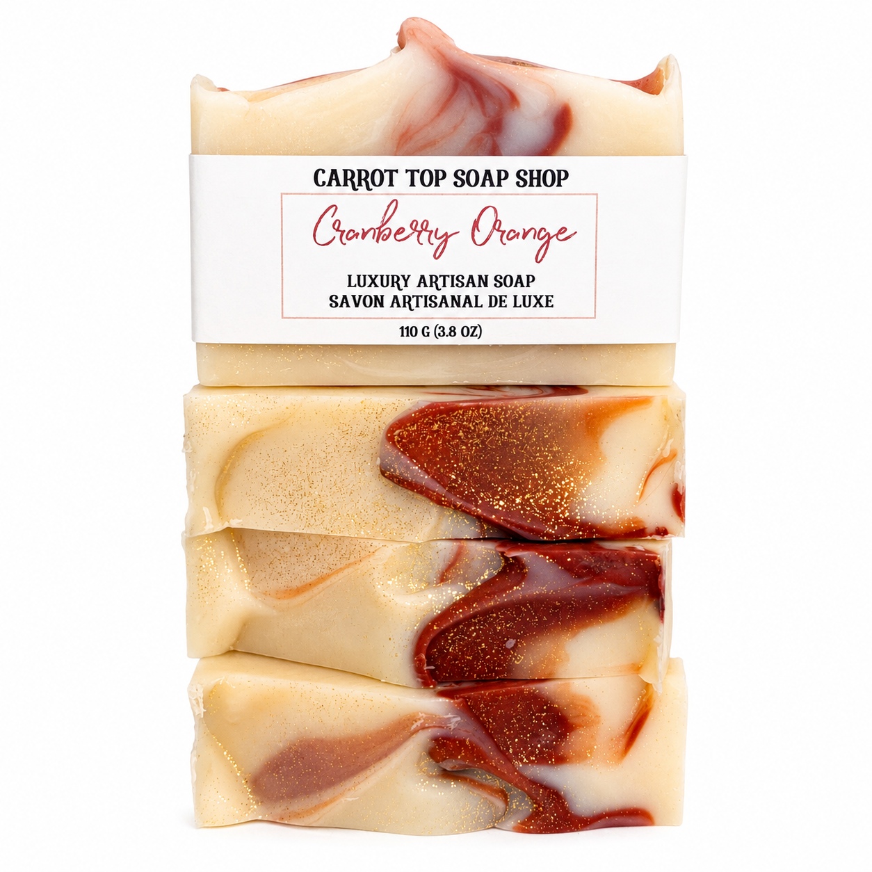 Cranberry Orange Handcrafted Soap