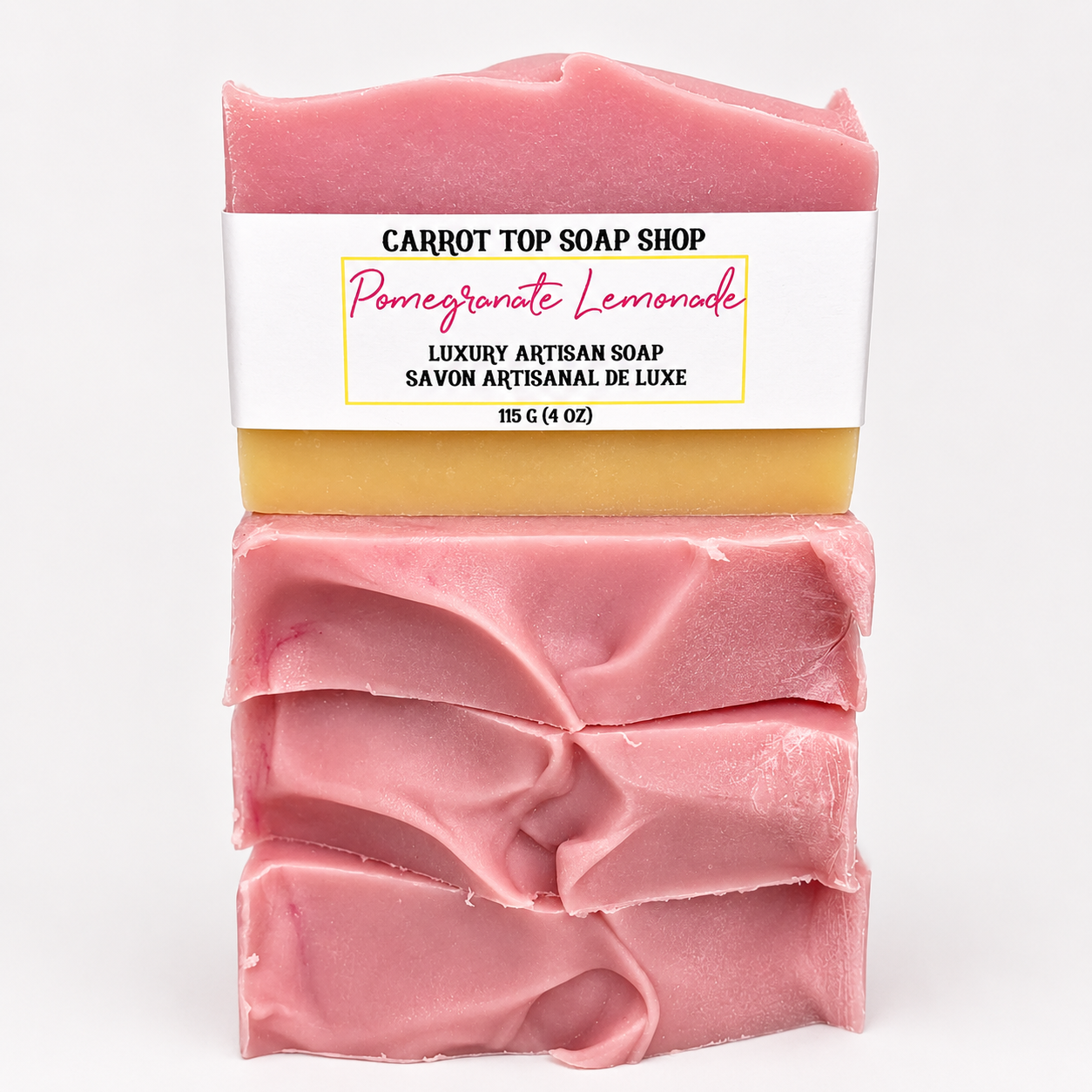 Pomegranate Lemonade Handcrafted Soap