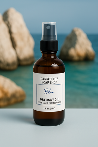 Blue Dry Body Oil - 4 oz