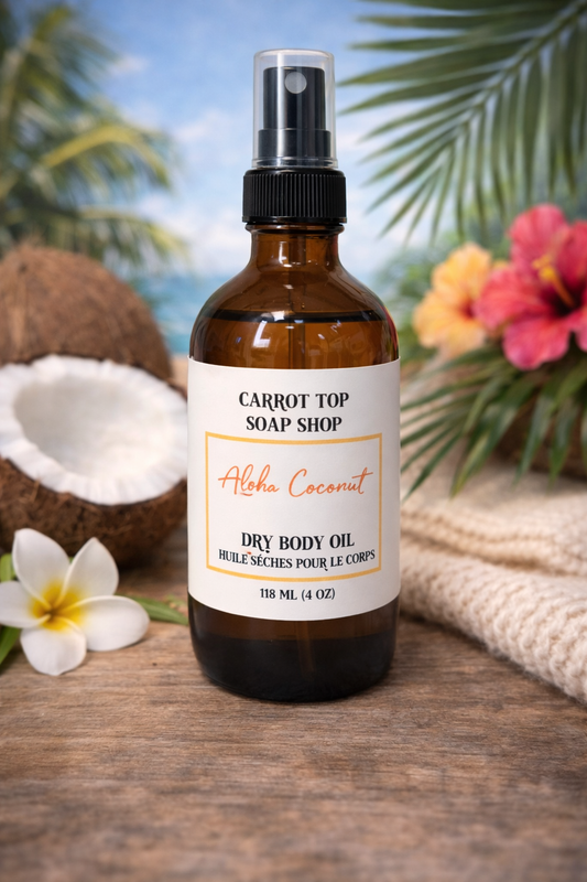 Aloha Coconut Body Oil - 4 oz