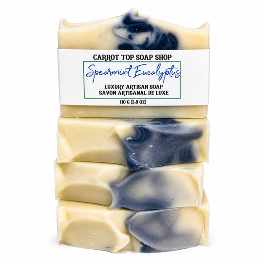 Spearmint Eucalyptus Handcrafted Soap