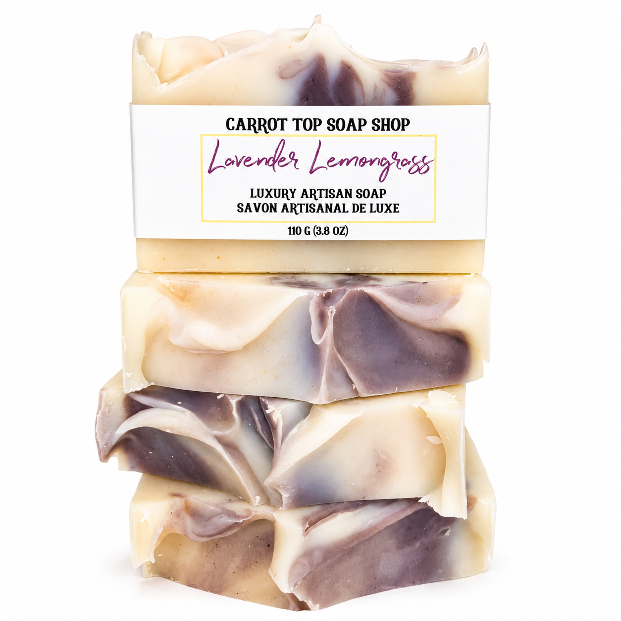 Lavender Lemongrass Handcrafted Soap