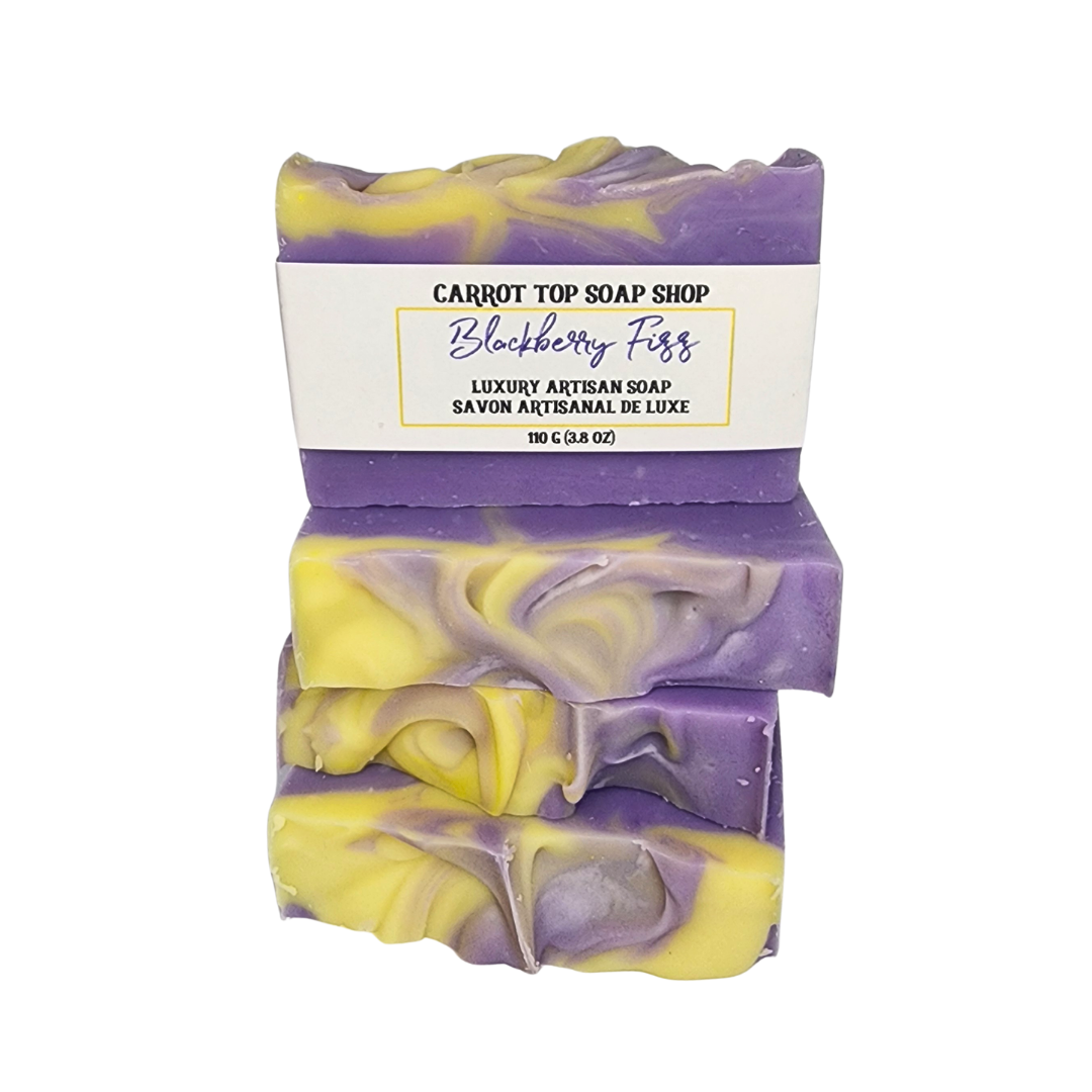 Blackberry Fizz Handcrafted Soap
