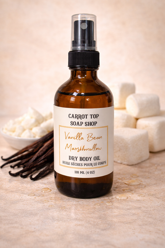 Vanilla Bean Marshmallow Body Oil - 4oz