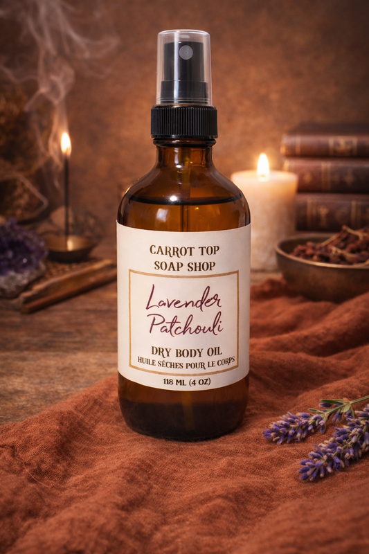 Lavender Patchouli Dry Body Oil