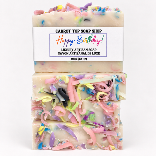 Happy Birthday Handcrafted Soap
