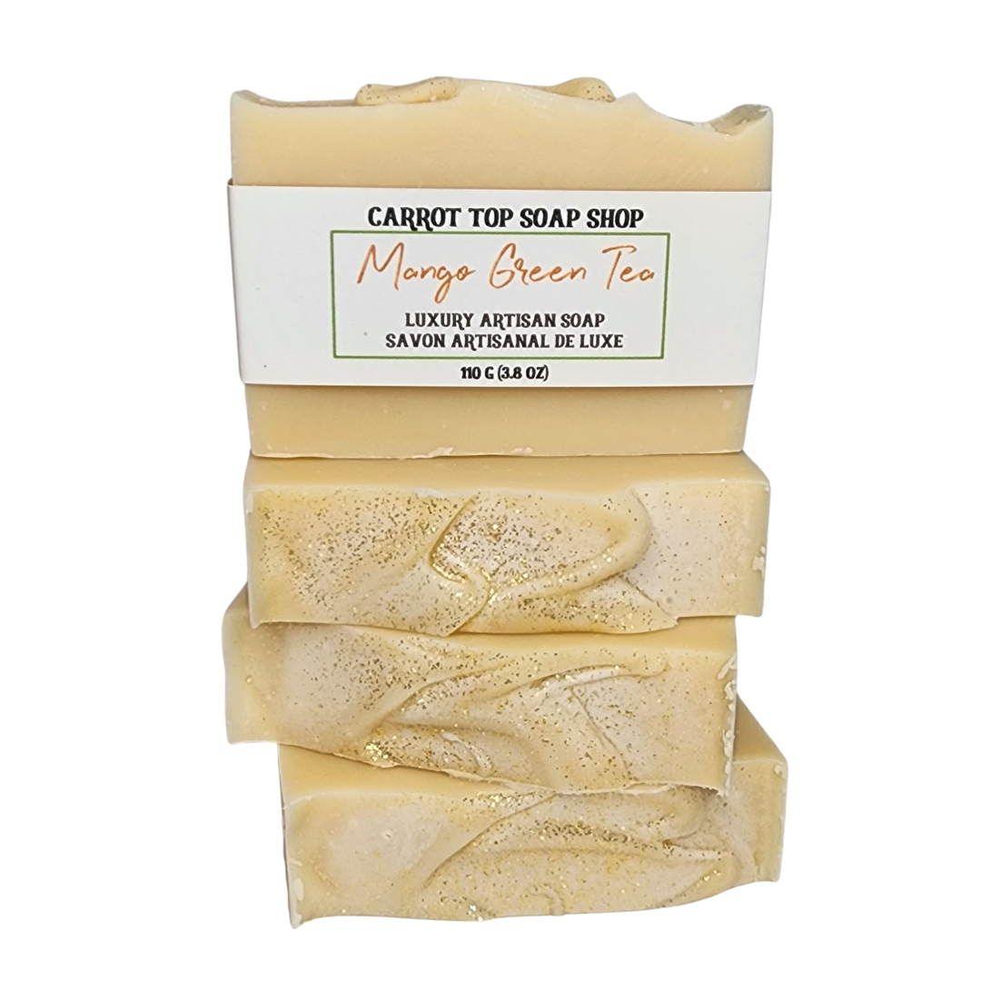 Mango Green Tea Handcrafted Soap
