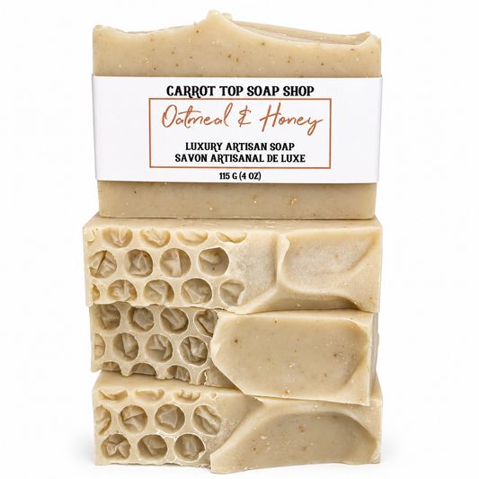 Oatmeal & Honey Handcrafted Soap