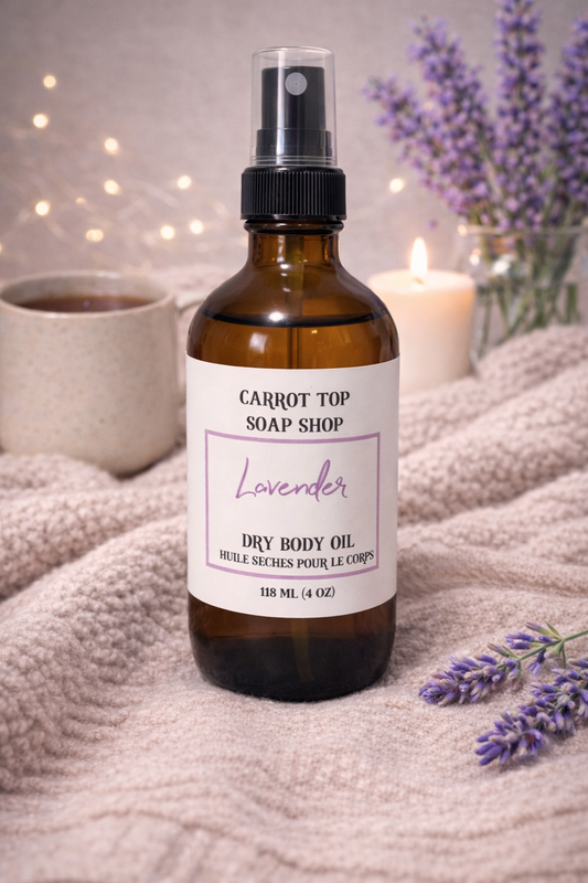 Lavender Dry Body Oil