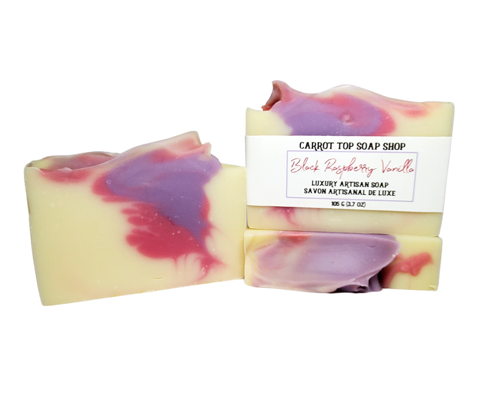 Black Raspberry Vanilla Handcrafted Soap