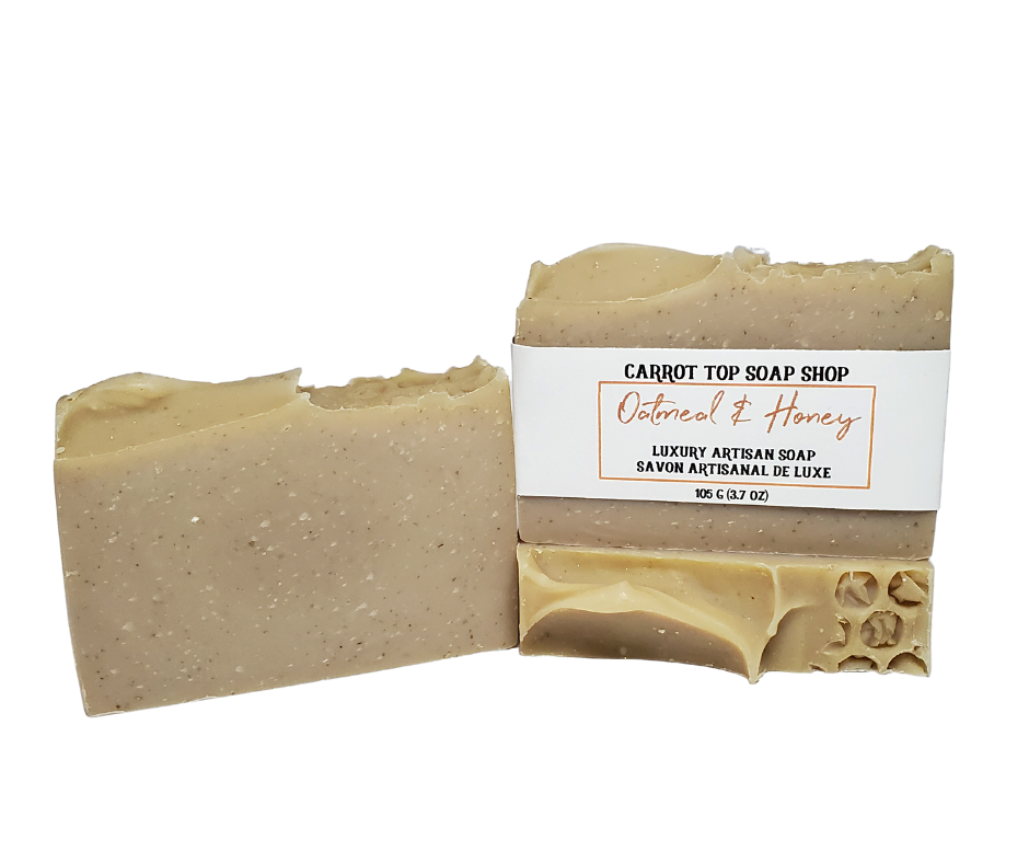 Oatmeal & Honey Handcrafted Soap