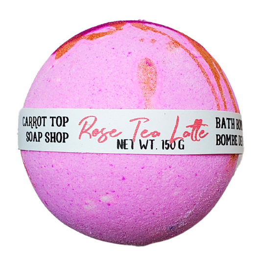 Rose Tea Latte Bath Bomb
