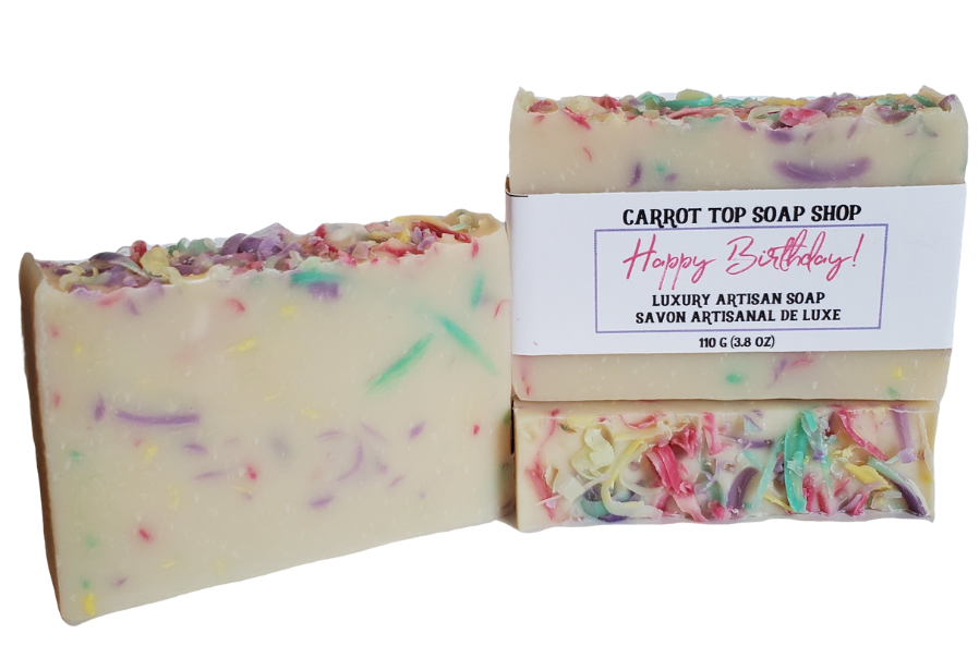 Happy Birthday Handcrafted Soap