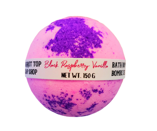 Black Raspberry Vanilla Bath Bomb