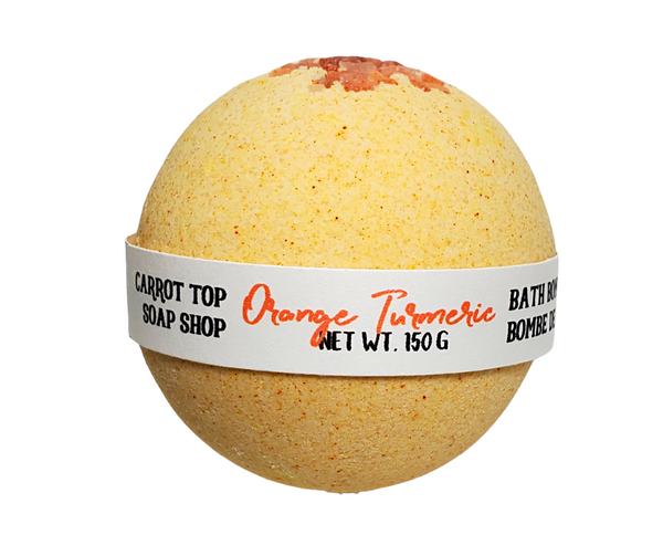 Orange Turmeric Bath Bomb