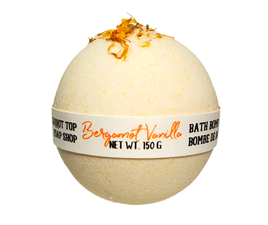 Bergamot Vanilla Bath Bomb