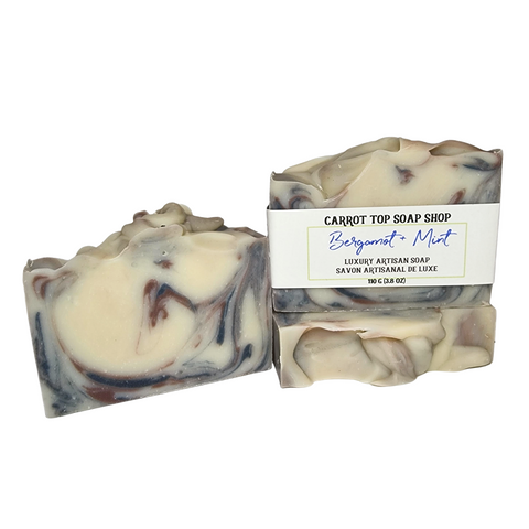 Bergamot + Mint Handcrafted Soap