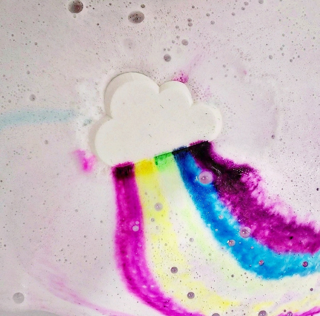 Cloud 9 Rainbow Bath Bomb