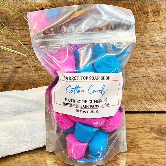 Cotton Candy Bath Bomb Gumdrops